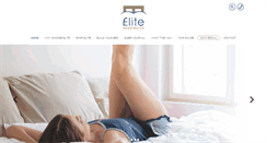 Desktop Screenshot of elitebedding.com.au